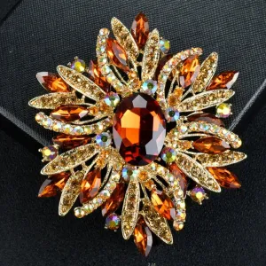 Meltem Leather Brooch Pin