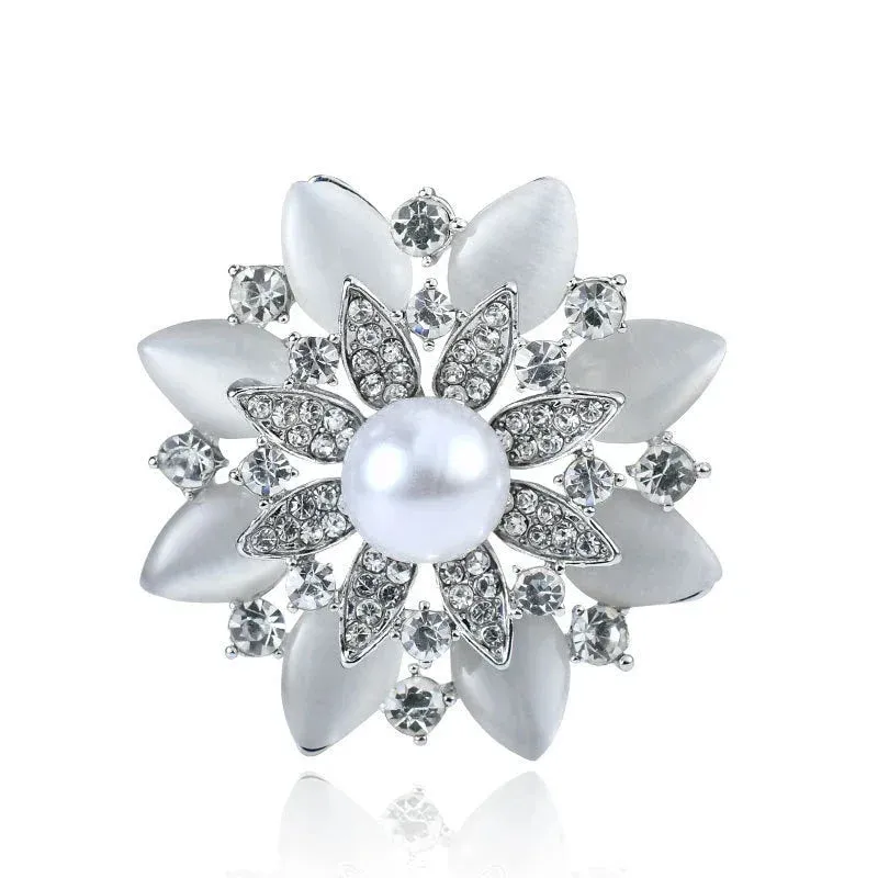 Meltem Leather Brooch Pin