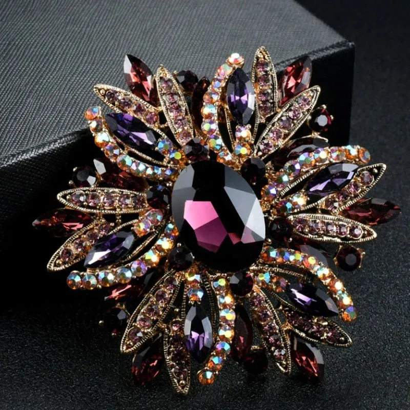 Meltem Leather Brooch Pin