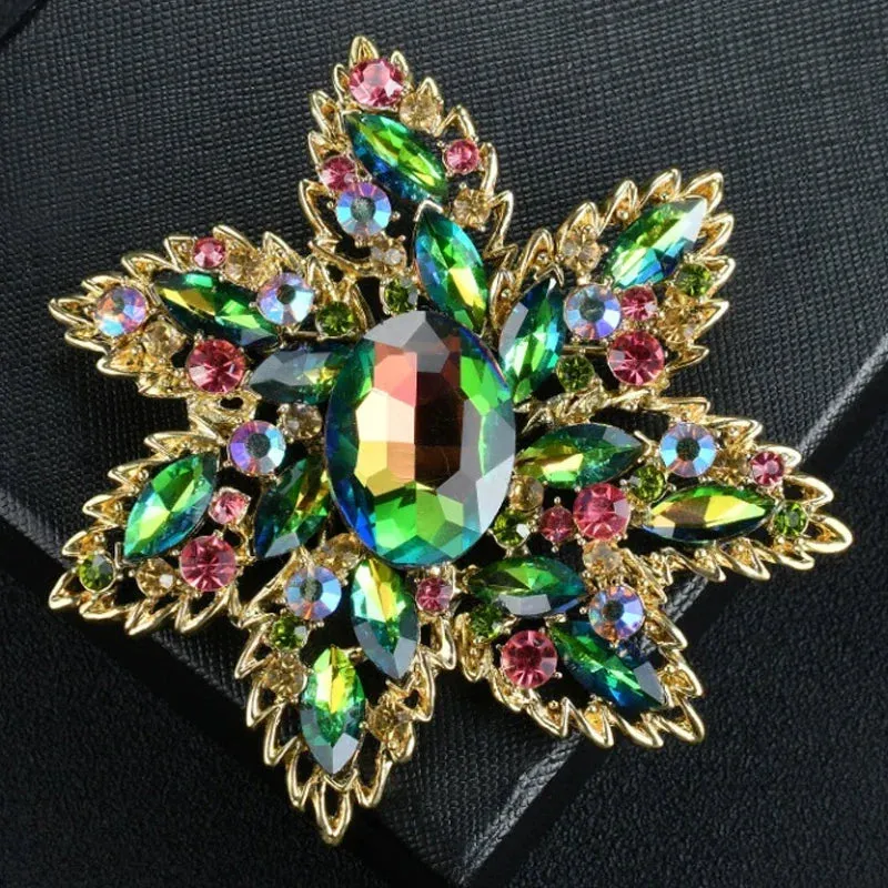 Meltem Leather Brooch Pin