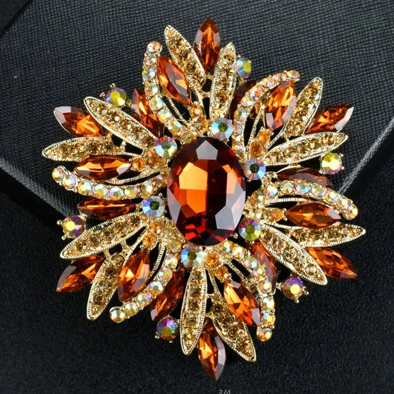 Meltem Leather Brooch Pin