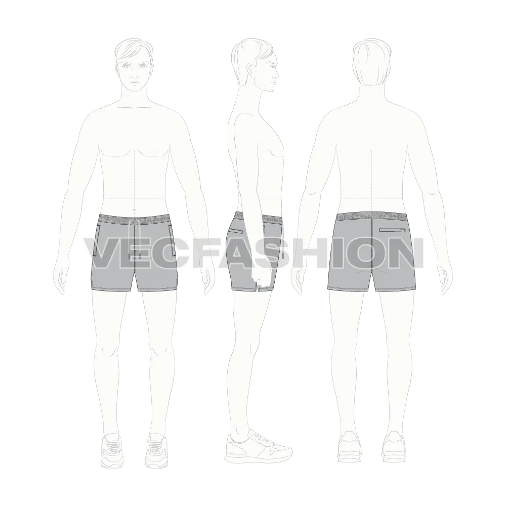 Mens Micro Swim Shorts