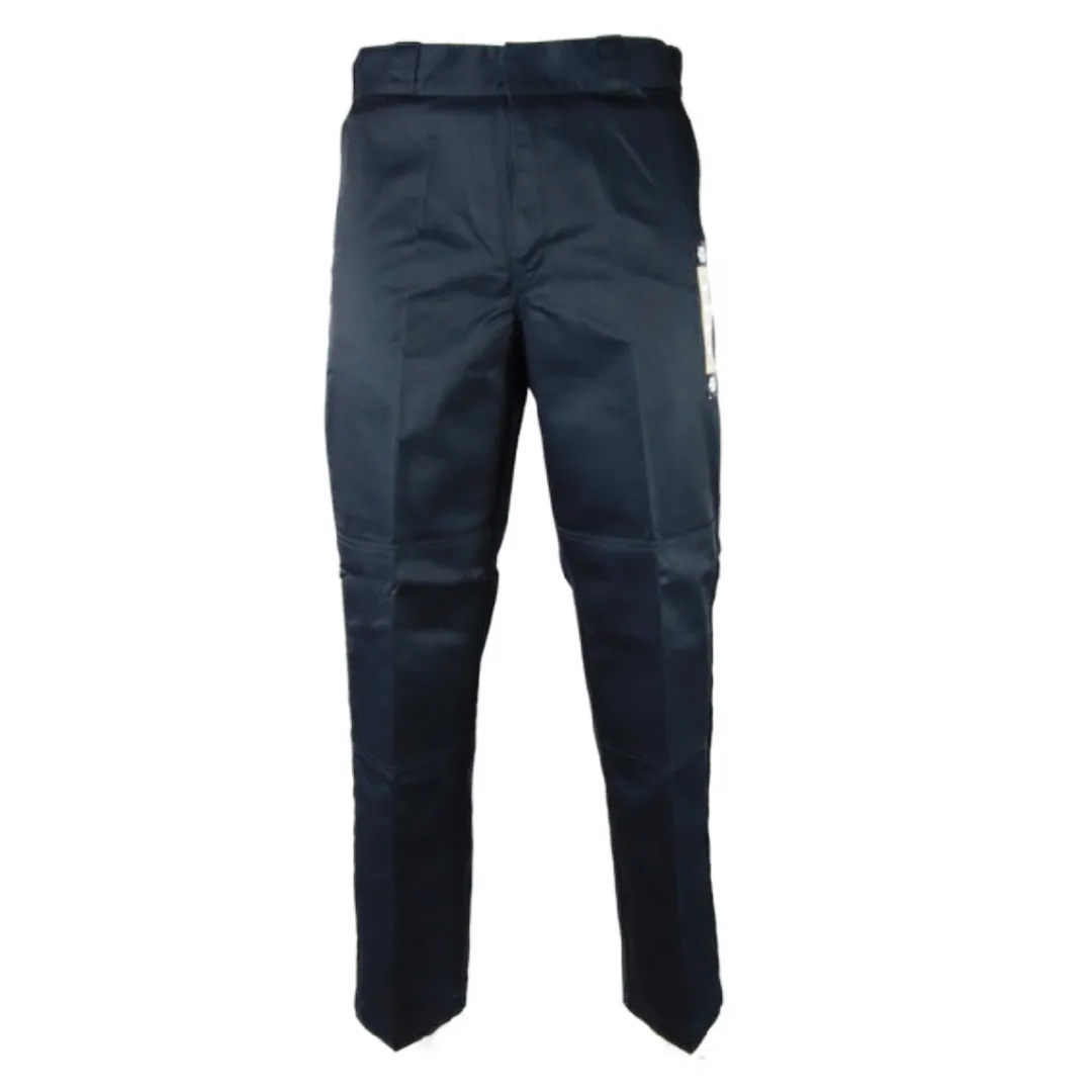 Men's Pants Straight Leg Flat Front Business Formal Work Trousers Dress Slacks