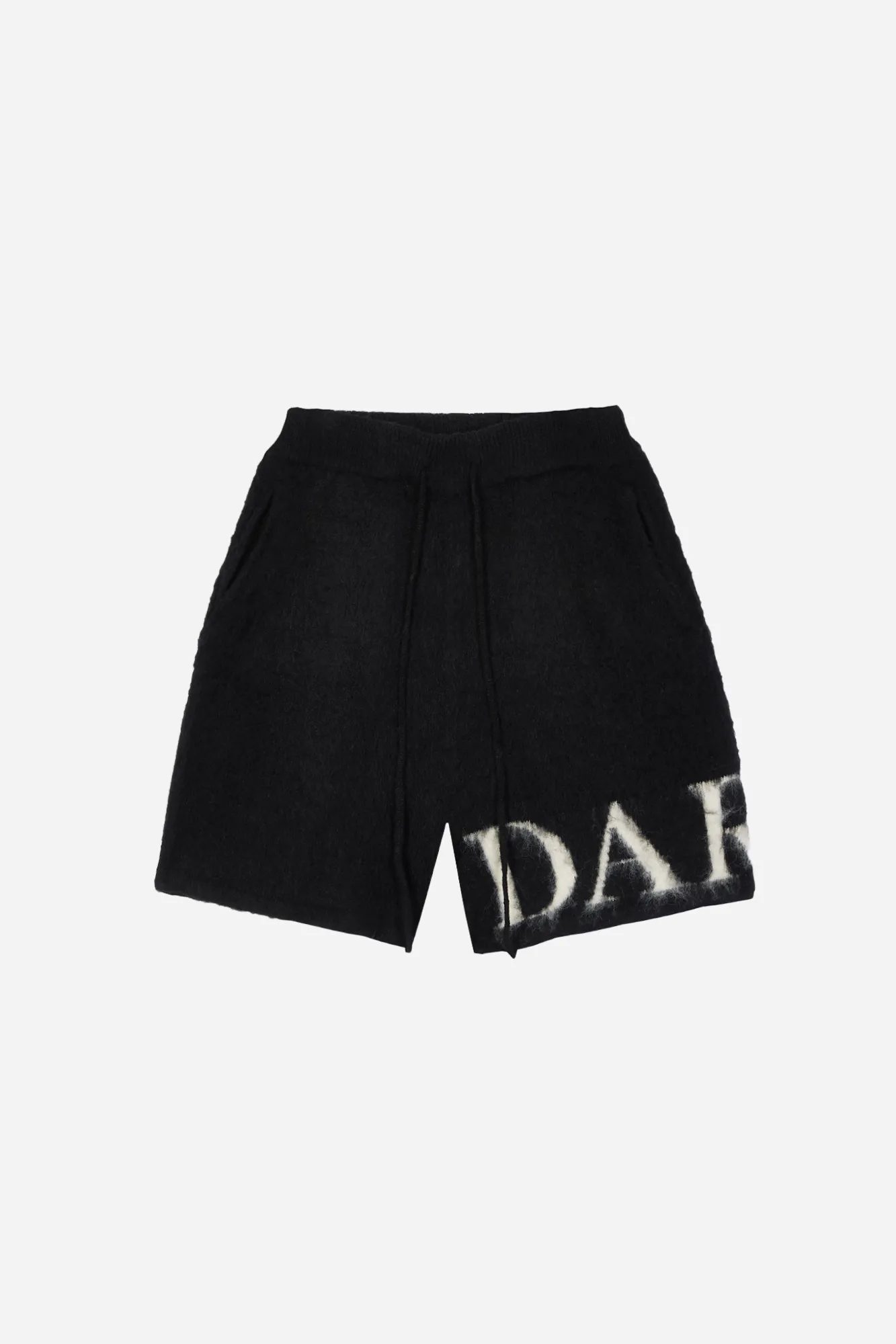 Mohair Shorts - Black