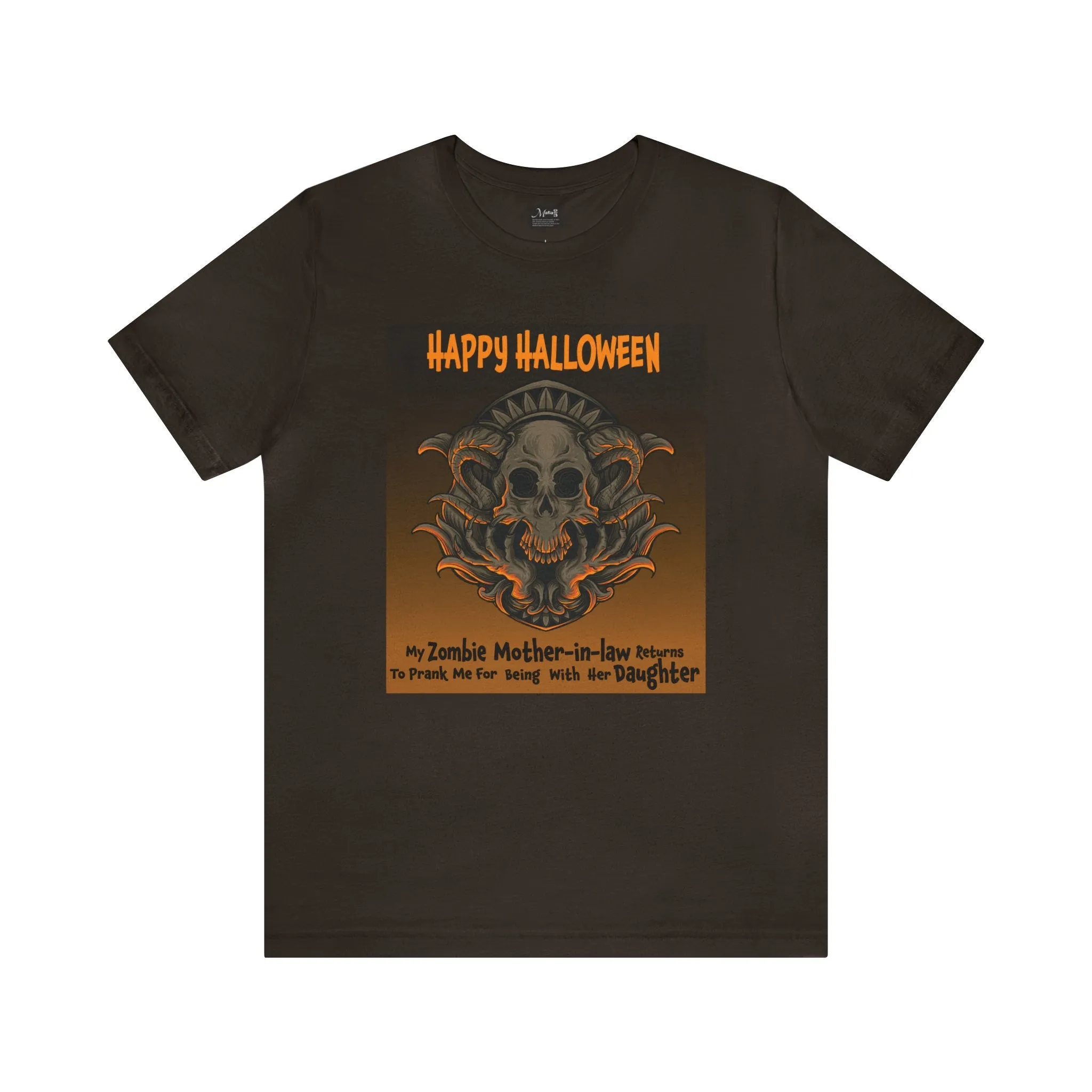 Mother-in-law Returns T-shirt | Halloween Prank | Halloween Zombie | T-shirt design Mother of the Groom