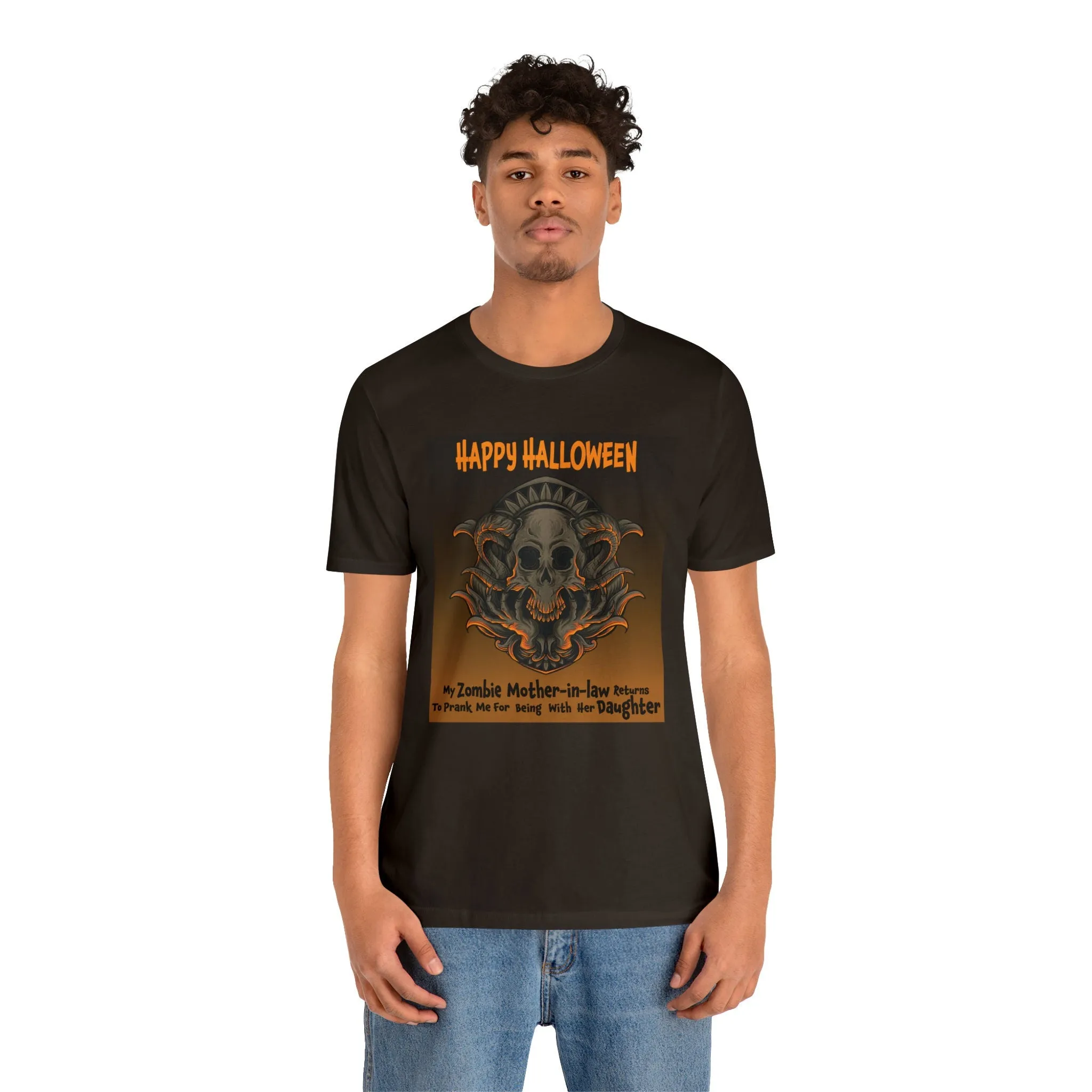 Mother-in-law Returns T-shirt | Halloween Prank | Halloween Zombie | T-shirt design Mother of the Groom