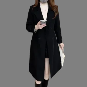 Nadine - Premium Wool Trenchcoat