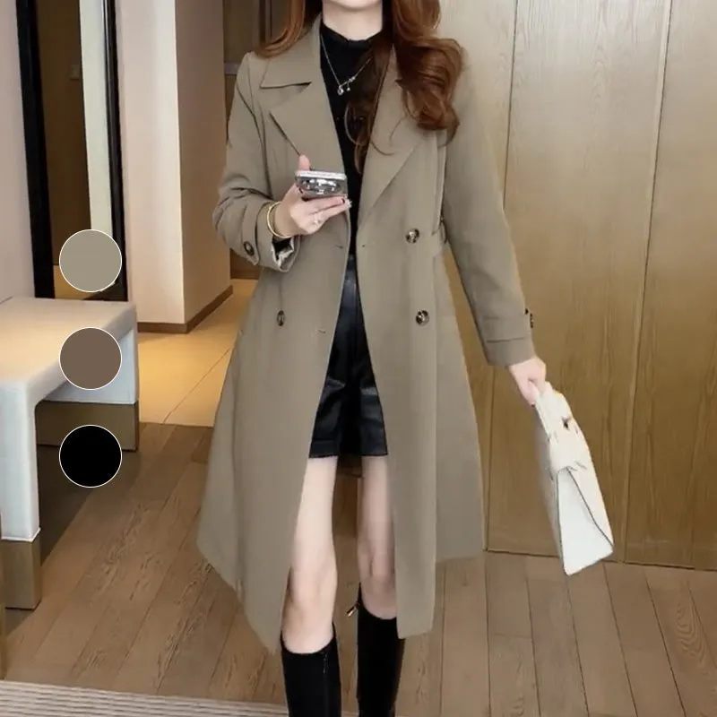 Nadine - Premium Wool Trenchcoat