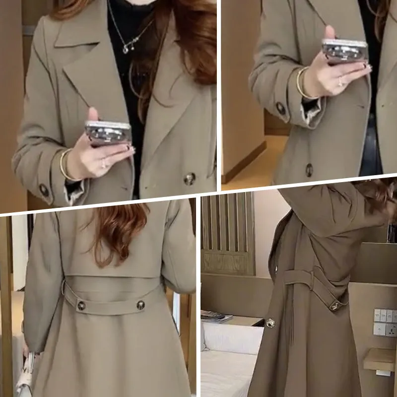 Nadine - Premium Wool Trenchcoat