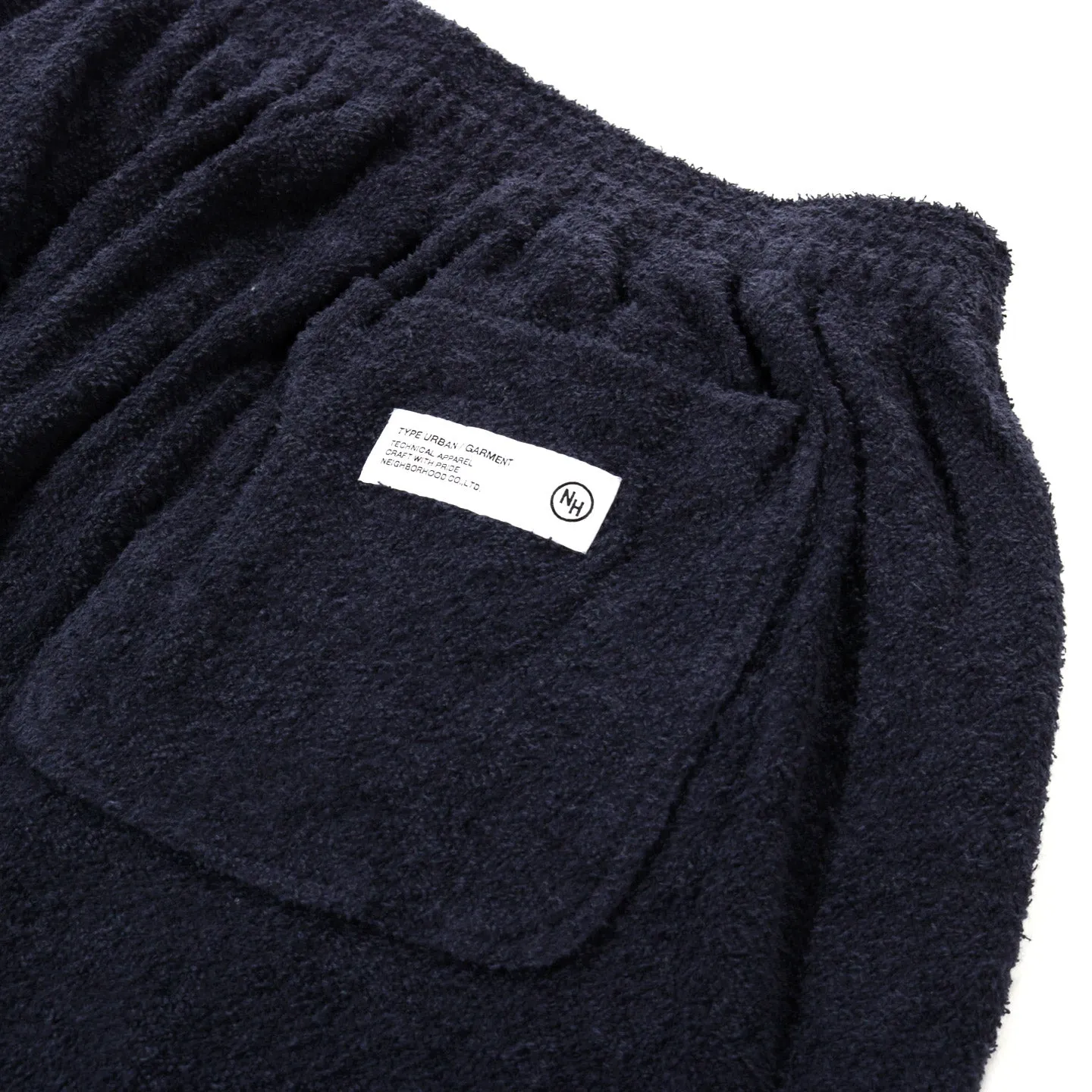 NEIGHBORHOOD PILE LOUNGE SHORTS NAVY
