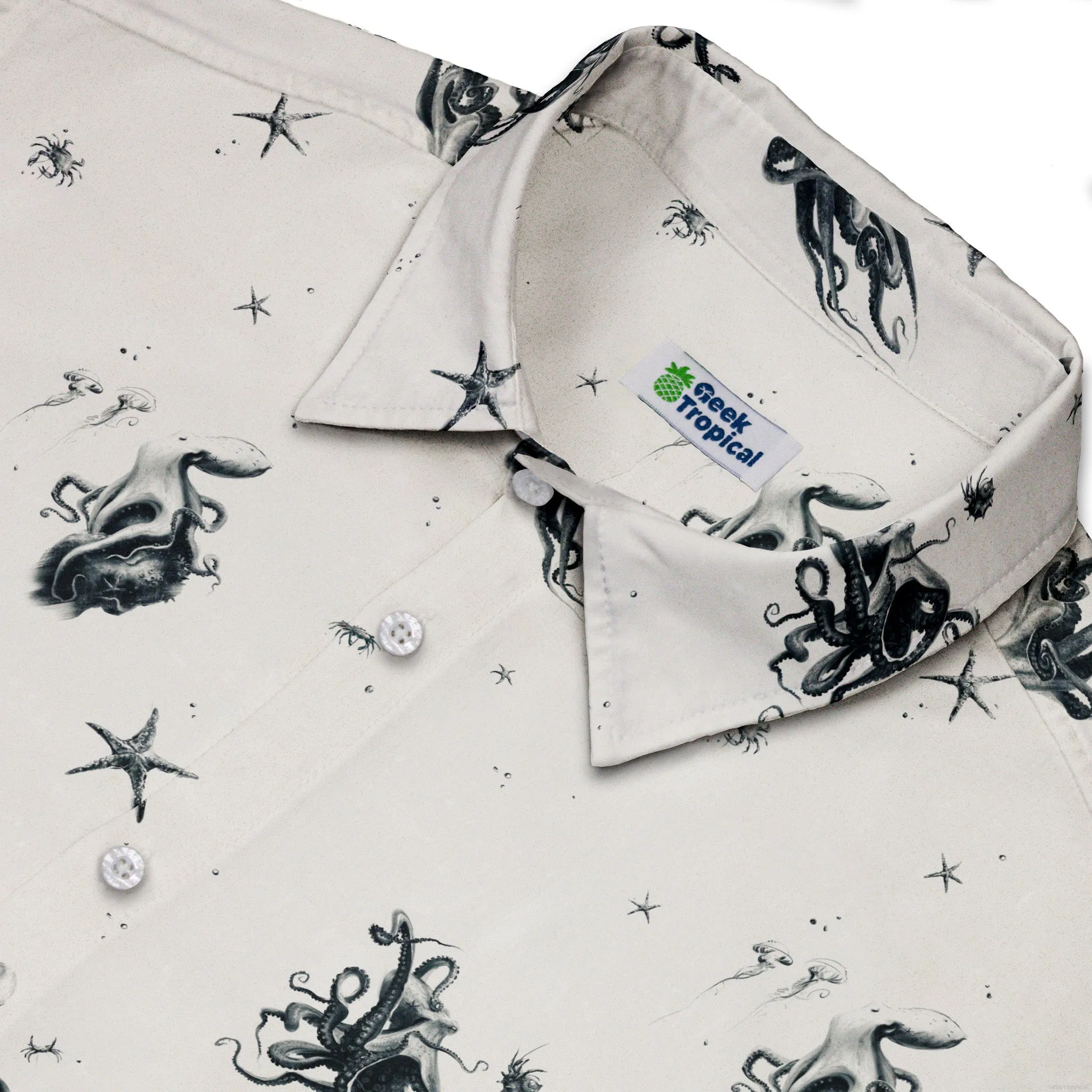 Octopus Button Up Shirt