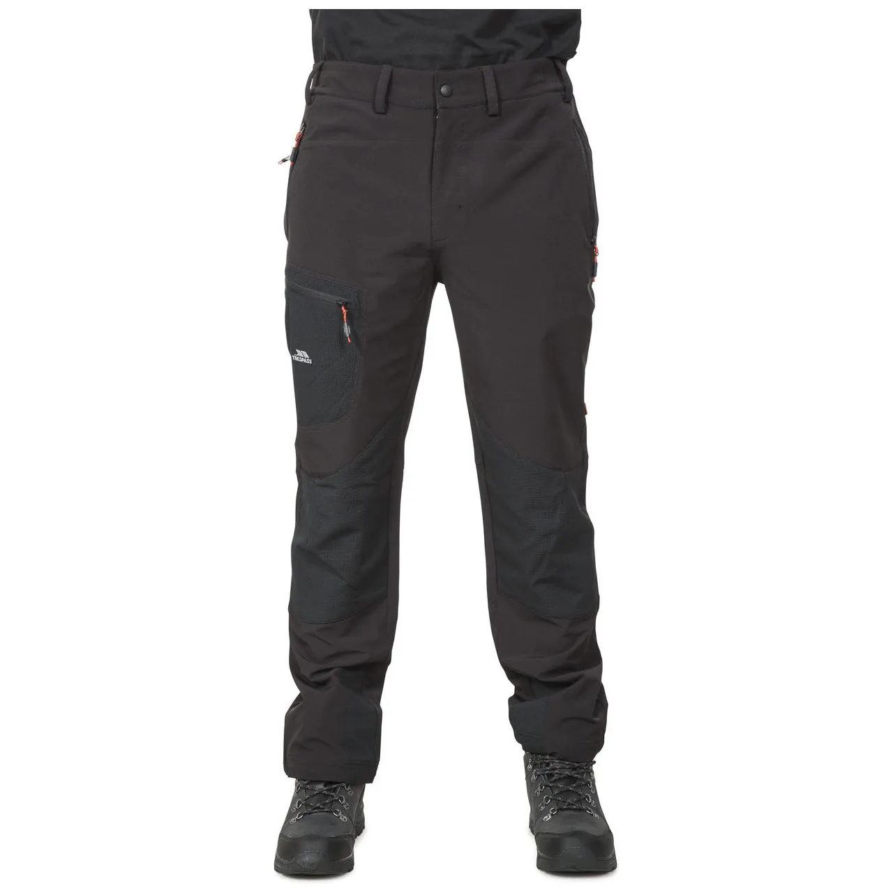 Passcode Mens Mosquito Repellent Walking Trousers in Black