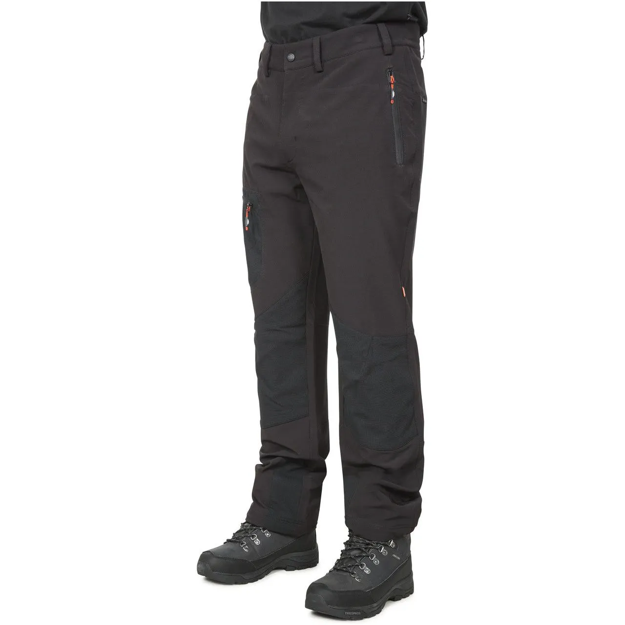 Passcode Mens Mosquito Repellent Walking Trousers in Black