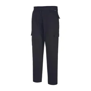Portwest Eco Women's Stretch Cargo Trousers Black Size 16