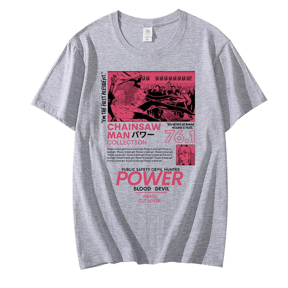 Power T Shirt Chainsaw Man (Colors Available)