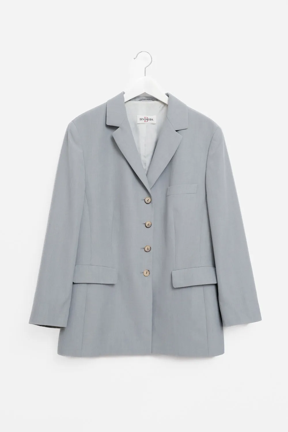 PURE NATURAL FABRIC BLUE VINTAGE BLAZER
