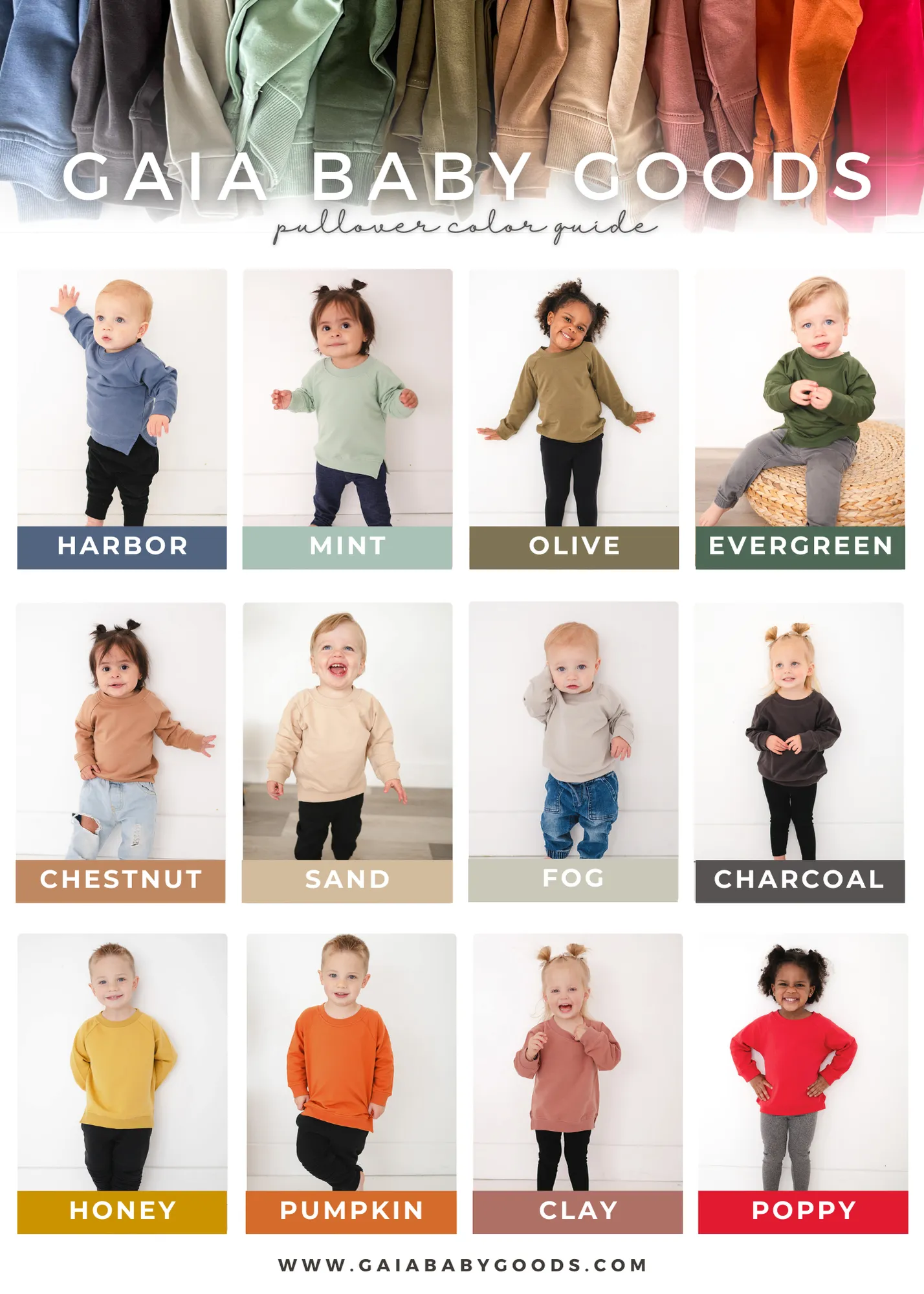 Reindeer Names Organic Toddler Pullover