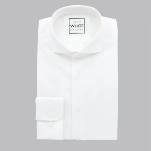SPREAD COLLAR BUTTON CUFF, THE ULTIMATE WHITE SHIRT