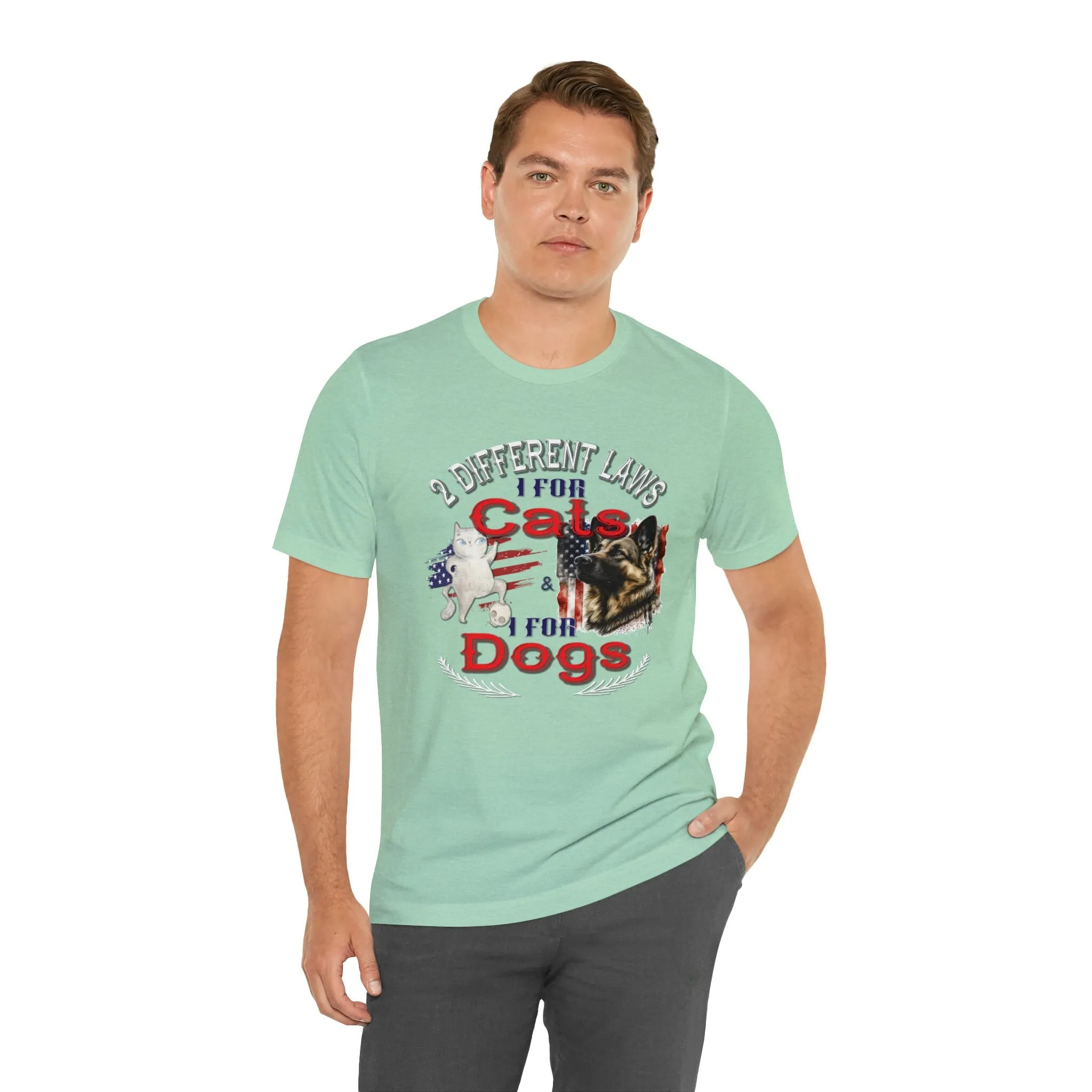 Stay Fashionably Legally | Inspired with our 2 Different Laws T-Shirt | Great Conversation Starter!