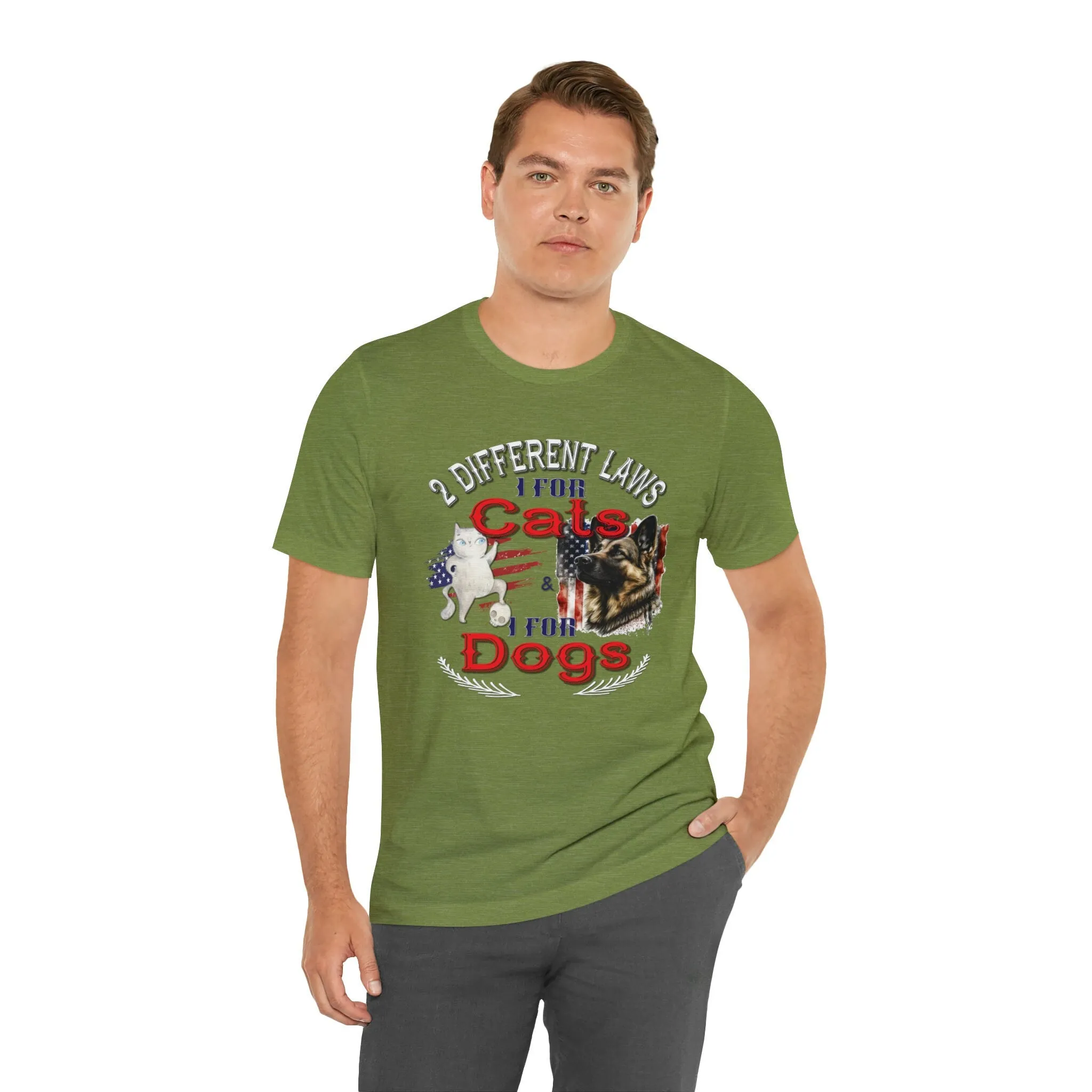 Stay Fashionably Legally | Inspired with our 2 Different Laws T-Shirt | Great Conversation Starter!