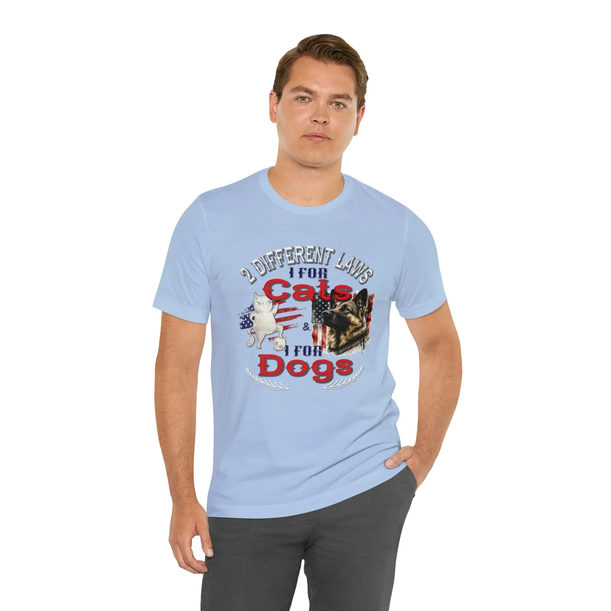 Stay Fashionably Legally | Inspired with our 2 Different Laws T-Shirt | Great Conversation Starter!