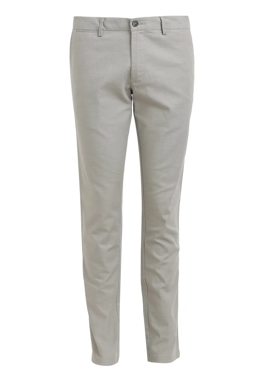 Tapered Fit Cotton Stretch Dobby Trouser