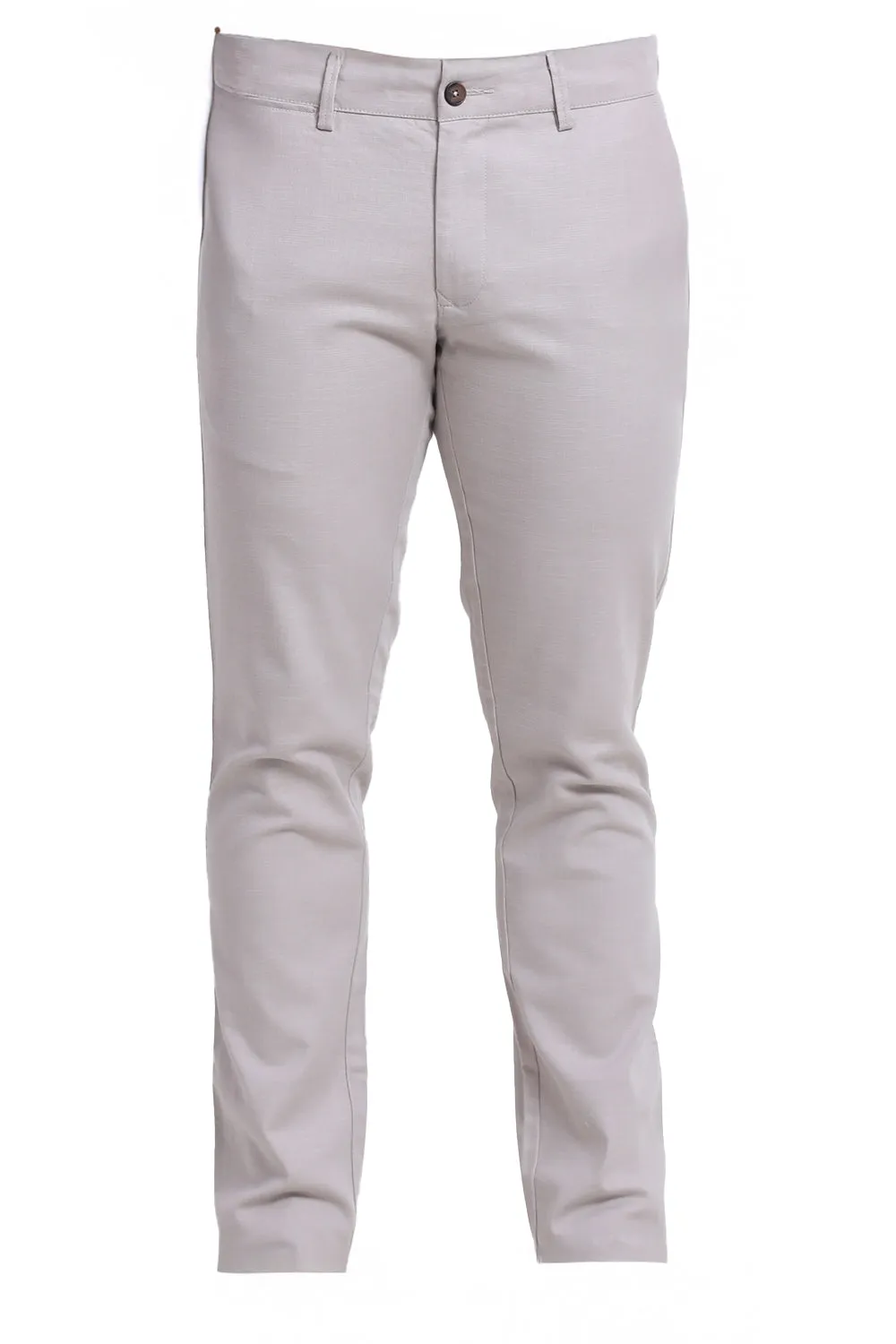 Tapered Fit Cotton Stretch Dobby Trouser