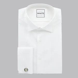 TUXEDO SHIRT WITH FRENCH CUFF, THE ULTIMATE WHITE SHIRT