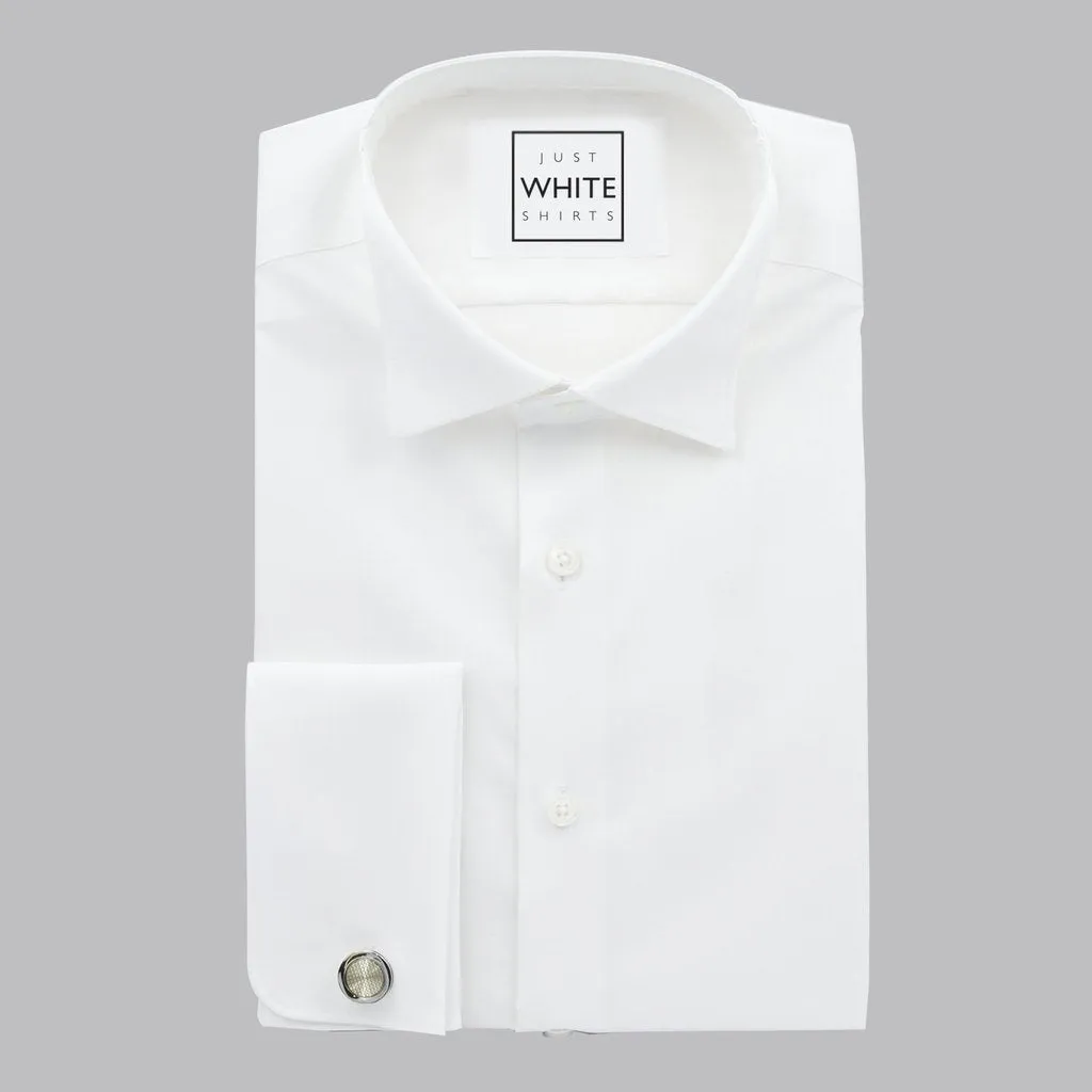 TUXEDO SHIRT WITH FRENCH CUFF, THE ULTIMATE WHITE SHIRT
