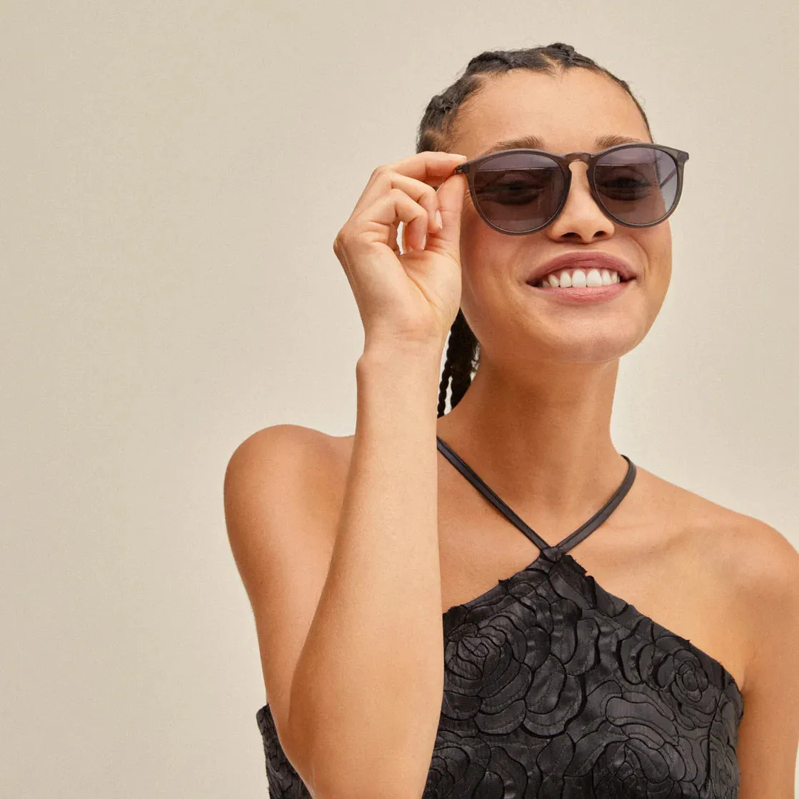 VANILLE SUNGLASSES GREY/GOLD
