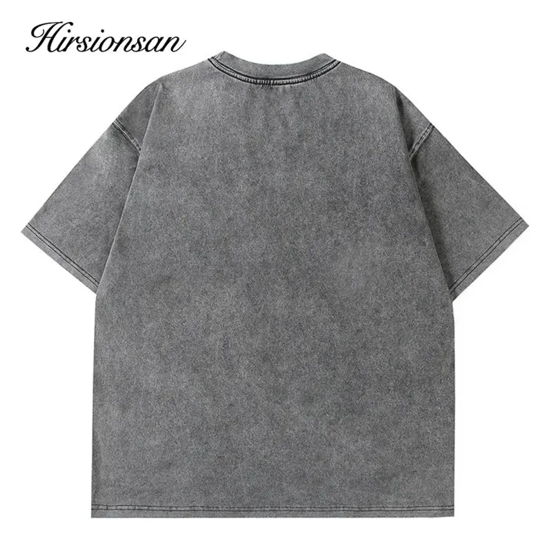 Vintage Acid-Washed Cotton T-Shirt Women