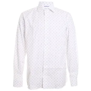 White Drink Poplin Shirt