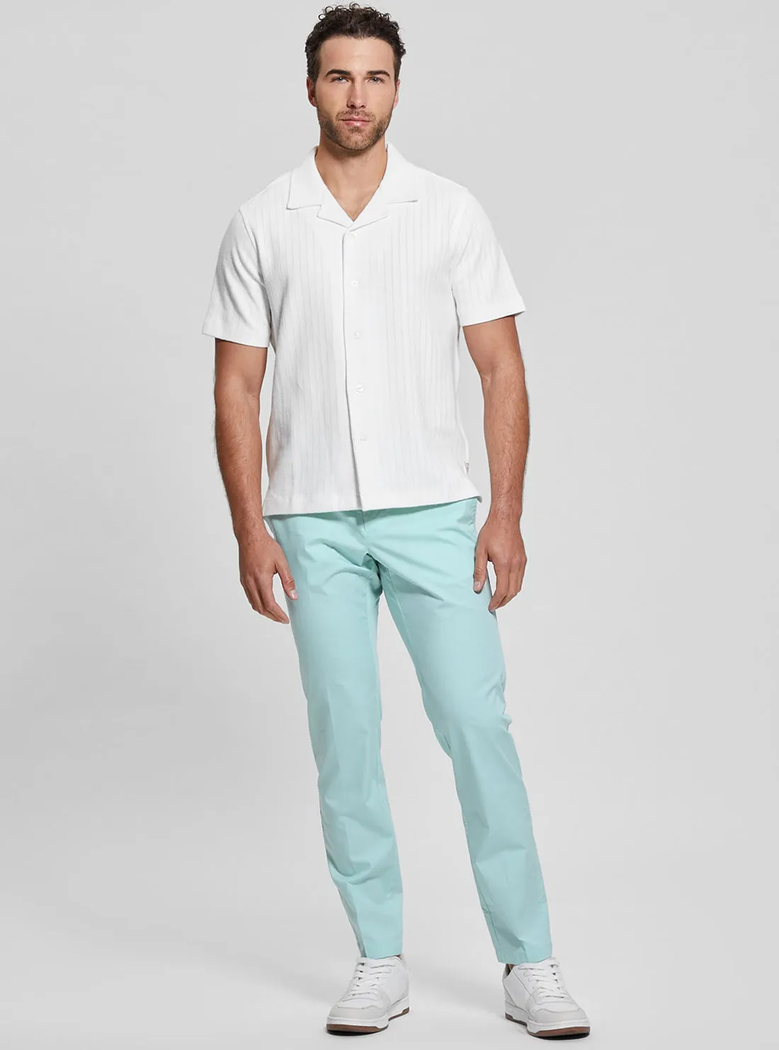 White Toledo Short Sleeve Shirt