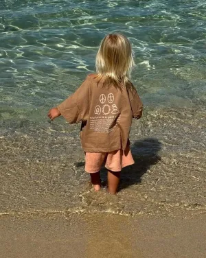 Ziggy Zaza Tiki Terry Shorts Ginger