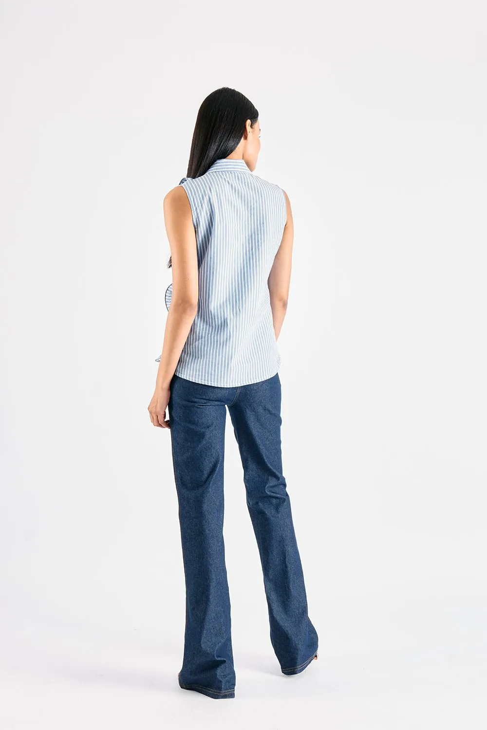 ZIPPER STRIPE SHIRT